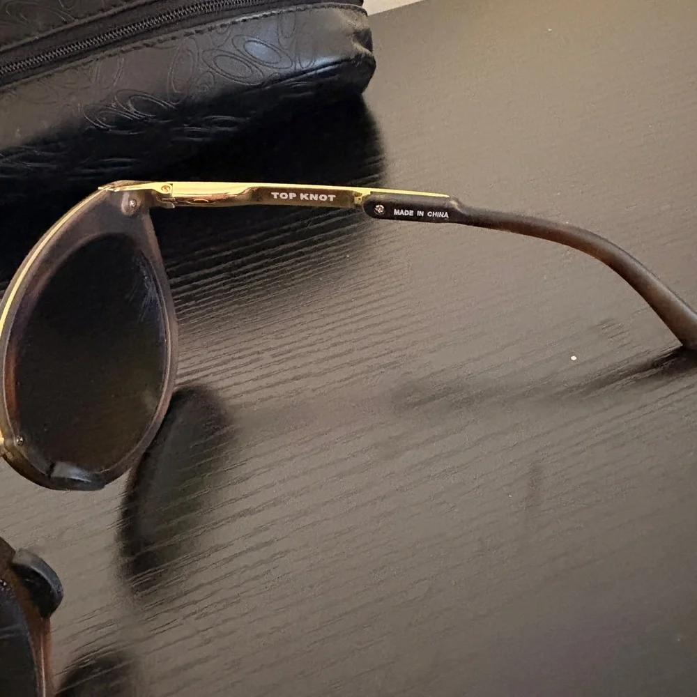Oakley Blue Lens Top Knot Women's Sunglasses - Picture 3 of 6